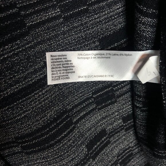 Eileen Fisher Kimono Women's Jacket Organic Cotton Wool Blend‎ Size XXS - Picture 4 of 7